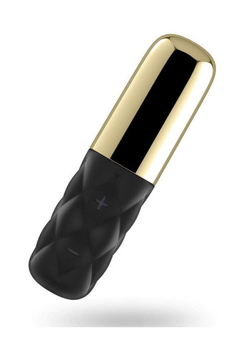 Потужний мінівібратор Sparkling Darling Gold зі знімним ковпачком, 16 режимів роботи Satisfyer (303906445)