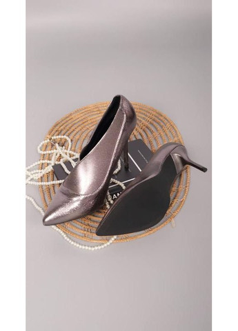 Stilli Туфлі лодочки срібні туфлі-човники срібний з штучна шкіра, україна — всесезон (373282020)