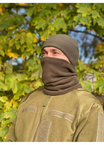 Флісова шапка Олива МОРНИНГ КЕТ (355794676)