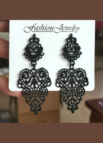 Сережки богемія сережки-краплі довгі No Brand (339869793)