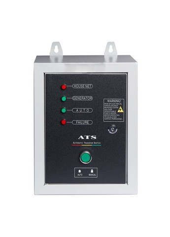 Автоматичний ввід резерву ATS EATS7500S (7 кВт, 230 В) блок автоматики для генераторів (23160) EnerSol (286423128)