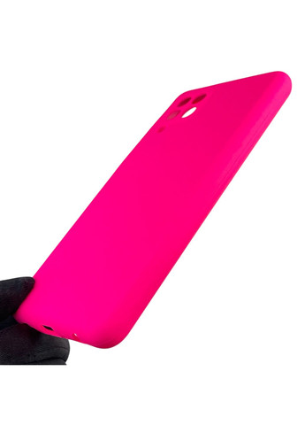 Чохол для Galaxy M22 4G (SM-M225F) силіконовий з мікрофіброю нековзний на самсунг м22 4г малиновий Samsung (366386115)