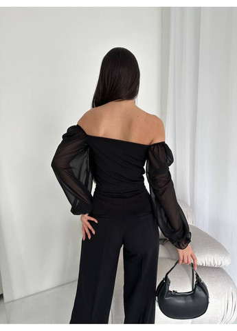 Кофта-корсет із шифоновими рукавами Україна (352267588)