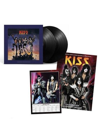 Виниловая Пластинка Пластинка Kiss – Destroyer (Vinyl) + Календарь KISS 2024 (Wall Calendar, A3) (Комплект) (5060085409360) No Brand (369740011)