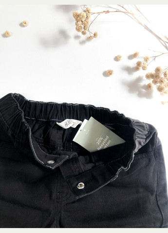Шорти 98 см чорний артикул Л835 H&M (290185856)