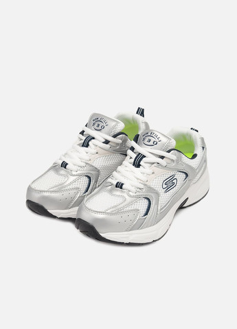 Женские кроссовки на плоской подошве цвет белый ЦБ-00264167 Stilli белые демисезоны (308211392)