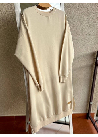 Молочна сукня жіноча my city 8211 спортивна середня довжина розрізи знизу резинка No Brand