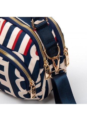 Летняя тканевая сумка 1631 blue letters Jielshi (329692684)