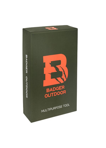 Мультитул Thorn Silver 14 Інструментів Сріблястий BO-MT-S4 Badger Outdoor (342966515)