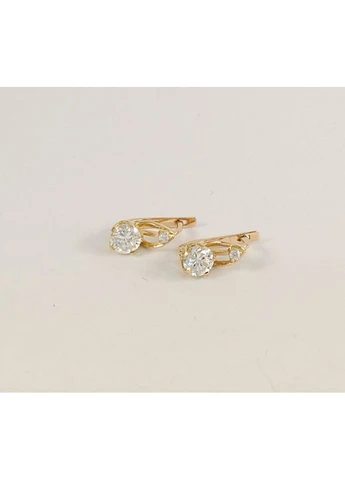 Женские сережки 7268 Maxi Silver (353497437)