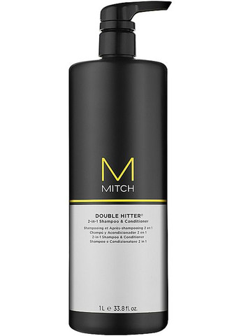 Шампунь та кондиціонер 2 в 1 Mitch Double Hitter 2 in 1 Shampoo & Conditioner 1000ml (34079-57963) Paul Mitchell (368614824)