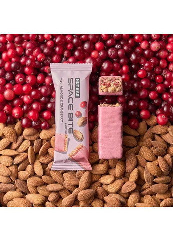 Батончик энергетический Space Bite миндаль-клюква 40г Spacefood (372122069)