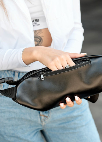 Жіноча шкіряна сумка на пояс бананка Holster Sambag (325728783)