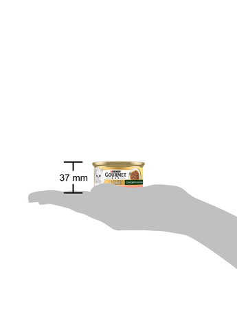 Вологий корм Gold "Соковита насолода" для дорослих котів, з лососем, 85 г Gourmet (330007553)