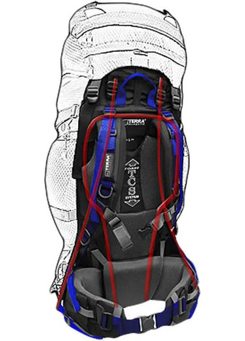 Рюкзак Discover 100 Blue Terra Incognita (316438424)