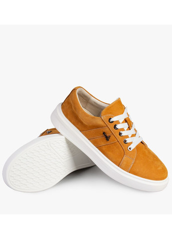 Помаранчеві кеди жіночі бренду 8200706_(3) ModaMilano