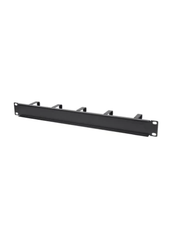 Кабельный организатор TRX-1U/CM-5R Black металлический на 5 колец для коммутационного шкафа 19" (25-00090) Trinix (382645651)