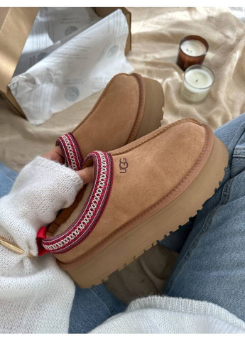 Угі жіночі зимові ТАЗ UGG Tazz TASMAN Platform chestnut No Brand (365652863)