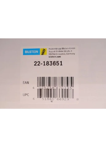 Амортизатор (передній) Opel Astra J 09- (R) (B4) 22-183651 UA63 Bilstein (381013524)