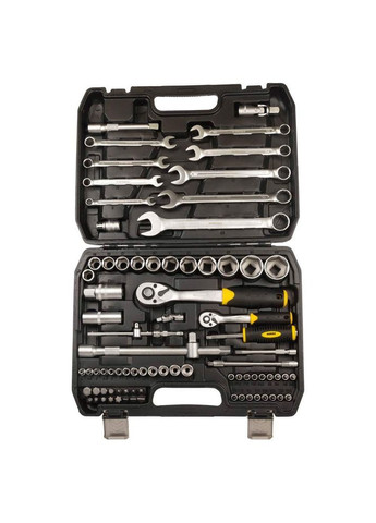 Набір насадок торцевих і біт 1/4", 1/2" 82шт CrV mid (6001551) Sigma (369939846)