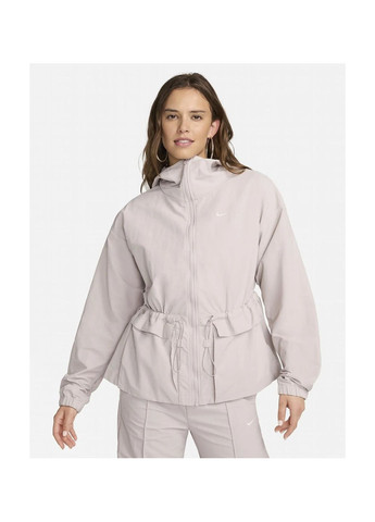 Сіра куртка жіноча sportswear everything wovens grey Nike