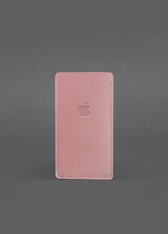 Кожаный чехол для iPhone 12 Розовый (A-027641) BlankNote (329899524)