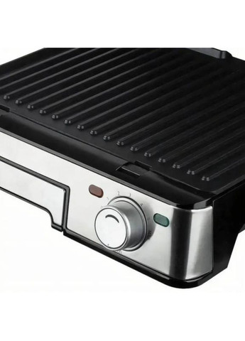 Гриль электрический прижимной контактный c антипригарным покрытием с лотком для жира 2200 Вт (IR882) RAF (361029106)