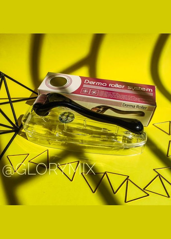 Мезороллер DRS, 0,5 мм, дермороллер, 540 игл, в пластиковом футляре, титан No Brand (346048671)