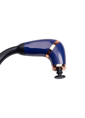 Перкуссионный ручной массажер аккумуляторный 17 Вт зарядка от USB до 3200 об/мин Синий HP-11-11BL Huizhou (370800149)