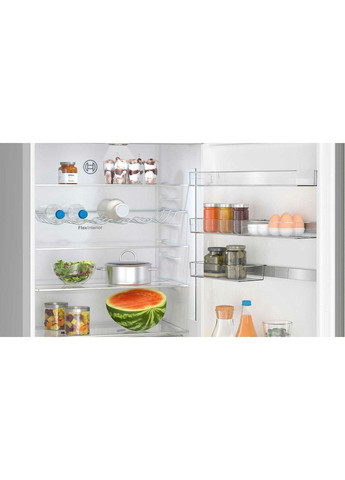 Холодильники KGN49XID0U Двухкамерный Нержавеющая сталь двухкамерный Bosch