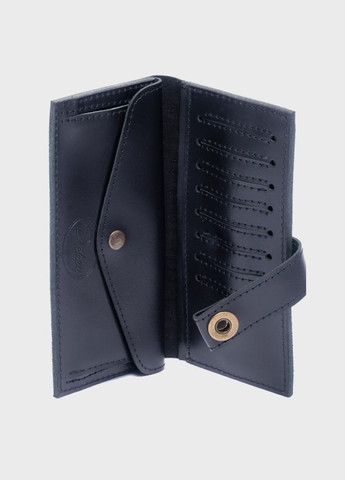 Кожаный кошелек 13.4 Черный Dekey (351899006)