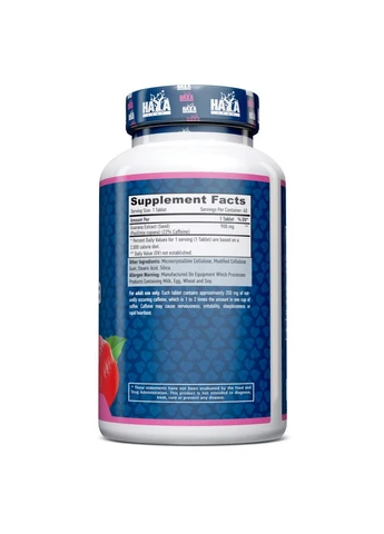Предтренировочный комплекс Guarana 900 mg, 60 таблеток Haya Labs (293418401)
