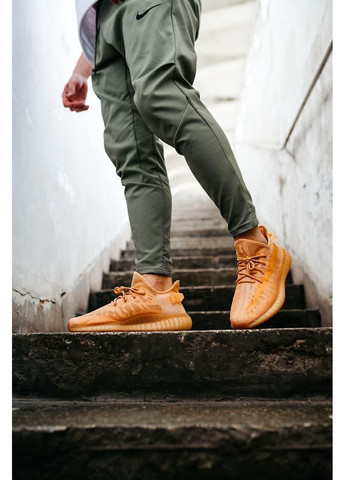 КРОСІВКИ ЖІНОЧІ ADIDAS YEEZY BOOST 350 V2 MONO CLAY АДІДАС ІЗІ БУСТ No Brand помаранчеві демісезони (368858147)