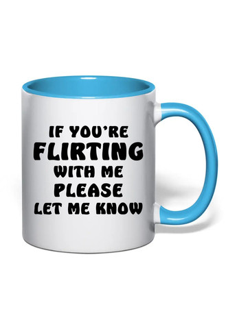 Чашка с печатью "Let me know" 330 мл ( ) (31006) No Brand (362506316)