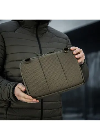 Тактична сумка Admin Bag Medium Elite Hex з липучкою. Олива (00000006284) M-TAC (381372898)