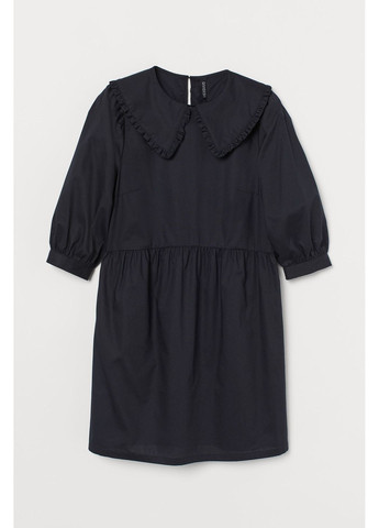 Чорна сукня H&M однотонна