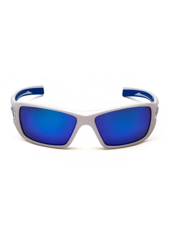 Очки защитные открытые Velar White (ice blue mirror) синие зеркальные Pyramex (370271101)