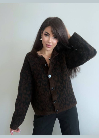 Стильний вʼязаний кардиган в трендовому візерунку Vakko (327276705)