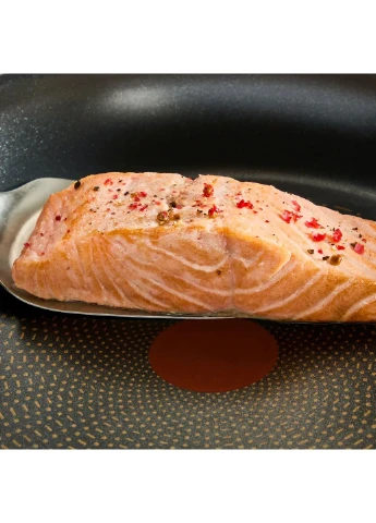 Сотейник Excellence+, з кришкою, 26см, нержавіюча сталь, скло, бакеліт, чорний Tefal (388526171)