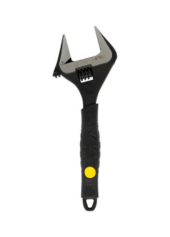 Ключ розвідний 200 мм 0 - 38 мм тонкі губки CrV рукоятка з TPR накладкою 76-0322 Mastertool (364965073)