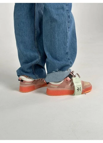 КРОСІВКИ ЖІНОЧІ ADIDAS FORUM LOW X BUNNY EASTER EGG АДІДАС ФОРУМ No Brand комбіновані демісезони (390651246)