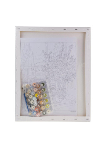 Набір для розпису по номерах "Лінивий ранок" 40*50 см, IDEA2-GX45768, ТМ "" 99IDEAS (369734296)