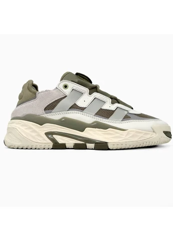 Зелені кросівки чоловічі adidas niteball beige orbit green адідас найтбол зелені демісезон No Brand