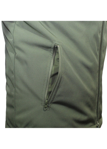 Оливкова зимня куртка зимова softshell max-heat olive Vik-Tailor