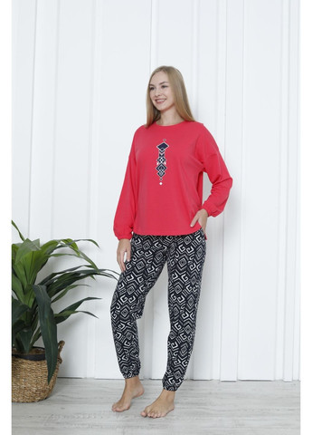 Червона жіночий комплект зі штанами Nicoletta