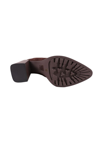 Коричневые ботильоны женские кабировые натуральная замша Lady Marcia 344-25DH