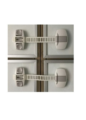 Універсальний регульований замок B9312 Біло-сірий No Brand (368565572)