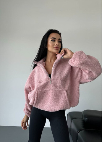 Анорак жіночий Hapy Brand куртка Розмір 42-48 оверсайз Пудра More 0106 (316306932)