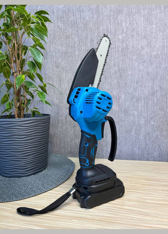 Аккумуляторная цепная пила 6" + 2 аккумулятора 24В, в кейсе / Мини пила аккумуляторная / Беспроводная пила Lucky Day Shop (329899536)