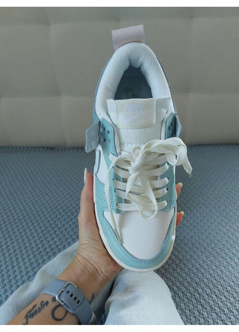 Белые демисезонные кроссовки мужские nike dunk low disrupt mint найк сб данк No Brand